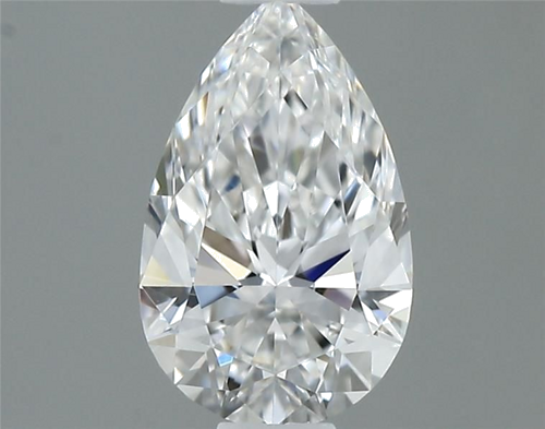 0.4 carat E-VVS2 Natūralus Pear Deimantas (1)
