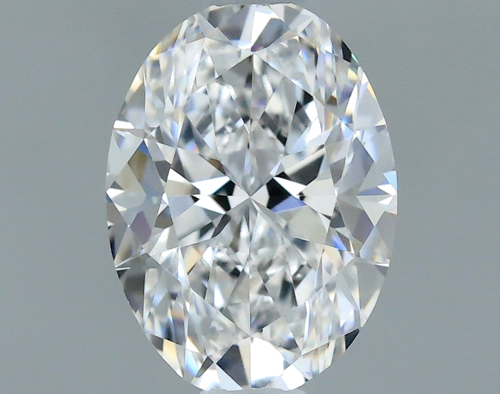 0.41 carat E-VVS2 Natūralus Oval Deimantas (1)
