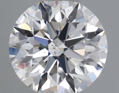 0.51 carat E-SI1 Excellent cut Natūralus Round Deimantas (1)