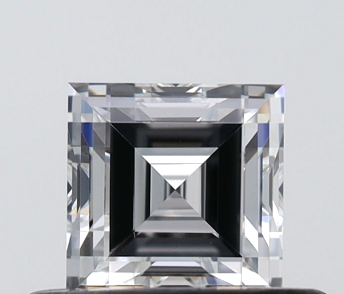 0.42 carat E-VVS2 Natūralus Square Radiant Deimantas (1)