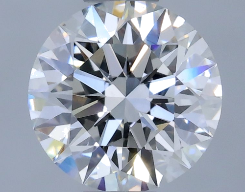 0.54 carat F-VS2 Excellent cut Natūralus Round Deimantas (1)
