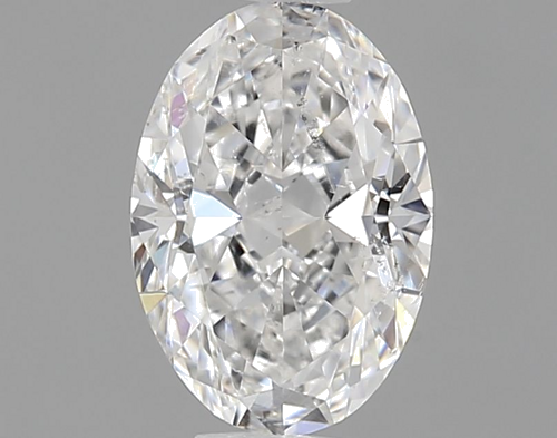 0.61 carat E-SI2 Natūralus Oval Deimantas (1)