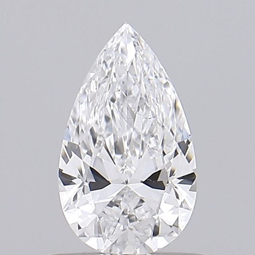 0.62 carat D-SI1 Natūralus Pear Deimantas (1)