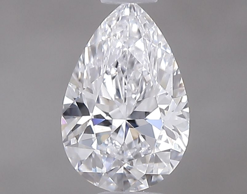 0.5 carat D-VVS2 Natūralus Pear Deimantas (1)