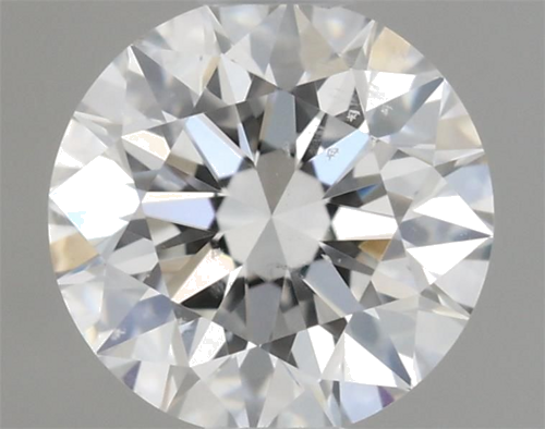 0.46 carat F-SI2 Excellent cut Natūralus Round Deimantas (1)
