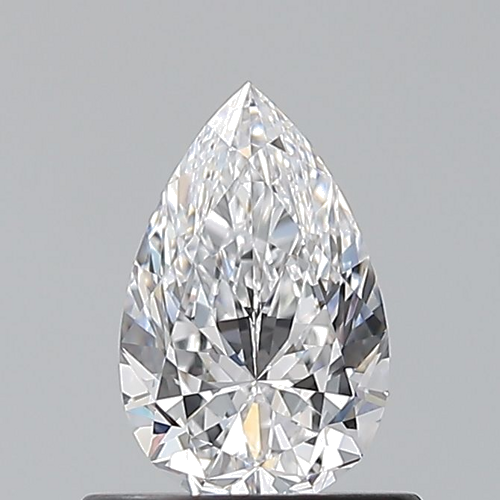 0.6 carat D-VVS1 Natūralus Pear Deimantas (1)