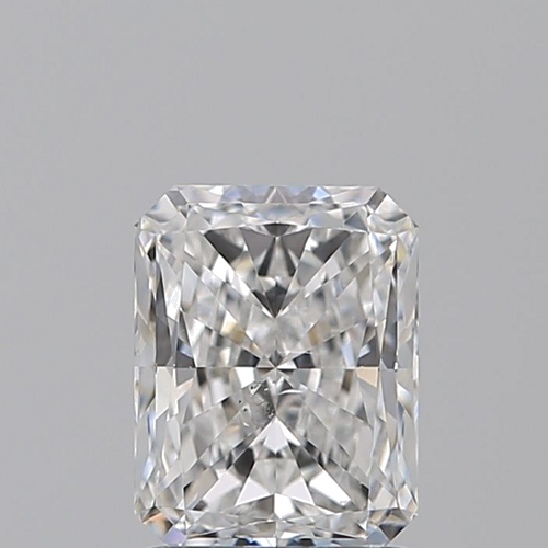 1.51 carat F-SI1 Natūralus Radiant Deimantas (1)