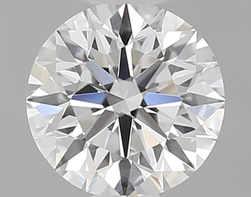 0.37 carat D-VVS2 Excellent cut Natūralus Round Deimantas (1)