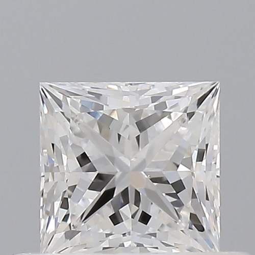0.51 carat E-VS2 Natūralus Princess Deimantas (1)