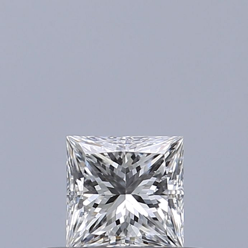 0.3 carat D-VVS1 Natūralus Princess Deimantas (1)