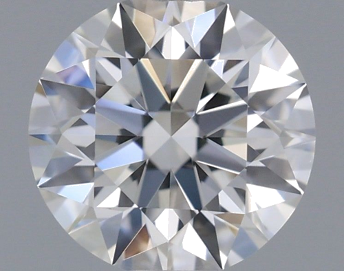 0.52 carat F-VVS1 Excellent cut Natūralus Round Deimantas (1)