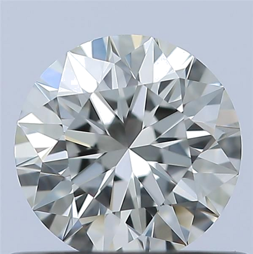 0.5 carat G-VVS2 Excellent cut Natūralus Round Deimantas (1)