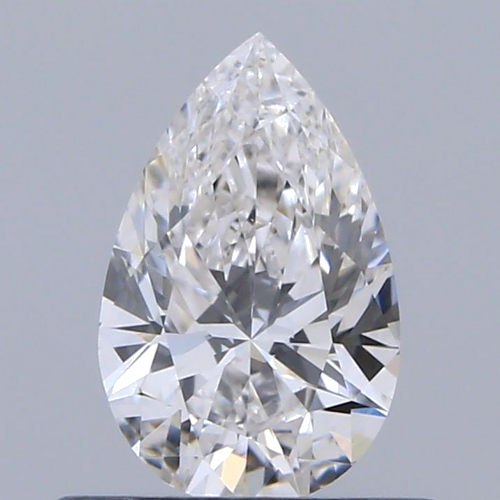 0.49 carat H-VS1 Natūralus Pear Deimantas (1)