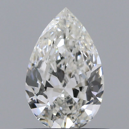 0.6 carat G-IF Natūralus Pear Deimantas (1)