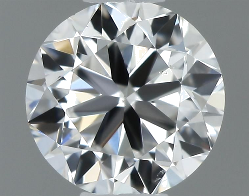 0.3 carat F-SI1 GD cut Natūralus Round Deimantas (1)