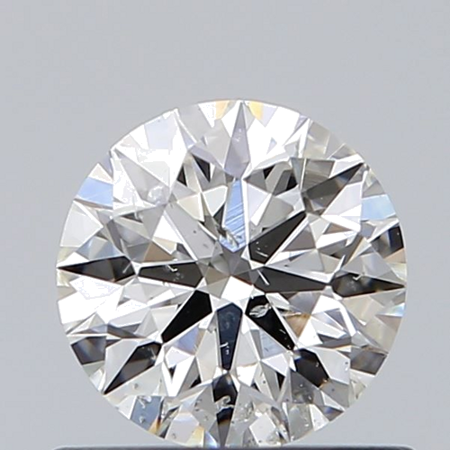 0.62 carat G-SI2 Excellent cut Natūralus Round Deimantas (1)