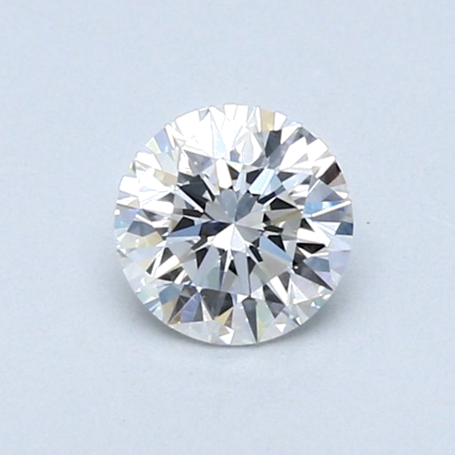 0.52 carat D-VS2 Very Good cut Natūralus Round Deimantas (1)