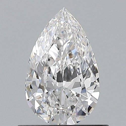 0.6 carat E-VS2 Natūralus Pear Deimantas (1)