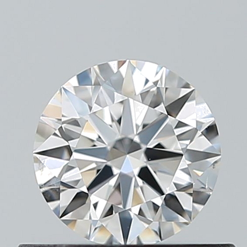 0.5 carat F-SI1 Excellent cut Natūralus Round Deimantas (1)