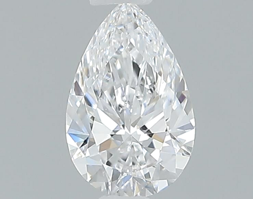 0.36 carat D-VS1 Natūralus Pear Deimantas (1)