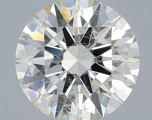 0.52 carat K-SI2 Excellent cut Natūralus Round Deimantas (1)
