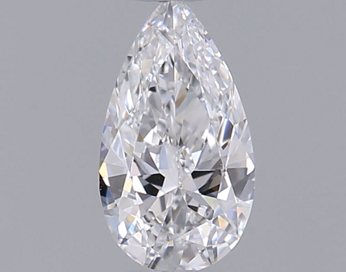 0.26 carat D-VVS1 Natūralus Pear Deimantas (1)