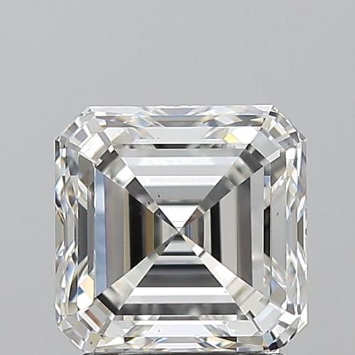 2.01 carat G-VS2 Natūralus Asscher Deimantas (1)