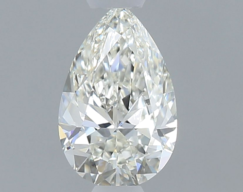 0.5 carat H-VVS1 Natūralus Pear Deimantas (1)