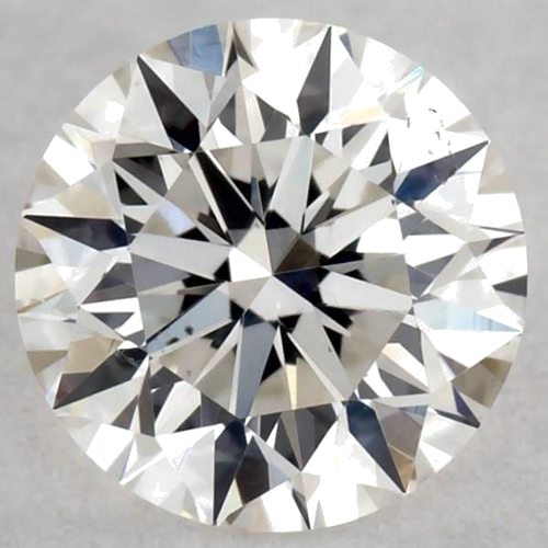 0.23 carat F-SI1 Excellent cut Natūralus Round Deimantas (1)