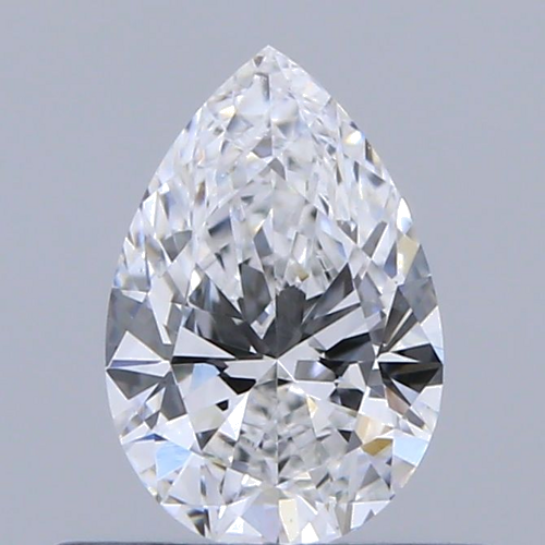 0.4 carat D-VS1 Natūralus Pear Deimantas (1)