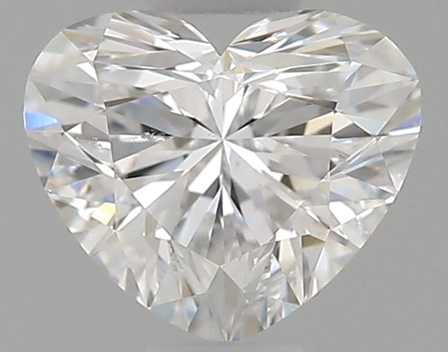 0.51 carat D-SI1 Natūralus Heart Deimantas (1)