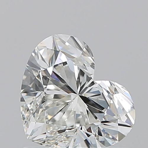 1.01 carat I-VS2 Natūralus Heart Deimantas (1)