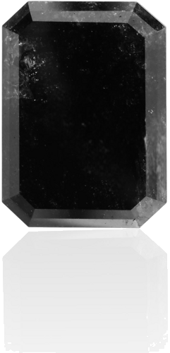 3.97 carat Fancy Black-VVS2 Natūralus Emerald Deimantas (1)