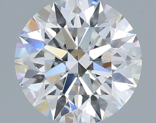 0.62 carat F-VVS1 Excellent cut Natūralus Round Deimantas (1)