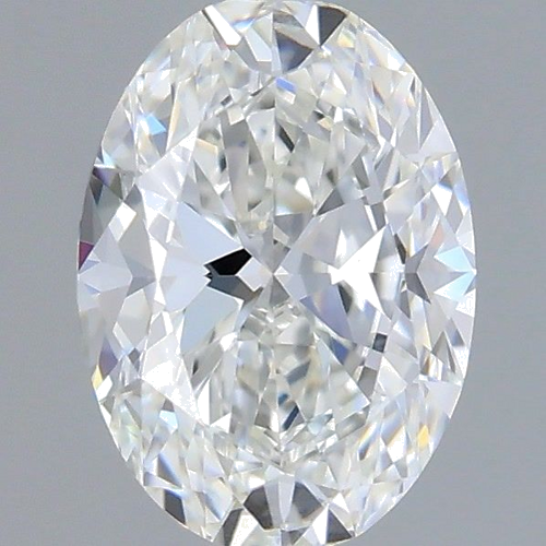 0.5 carat G-VVS2 Natūralus Oval Deimantas (1)