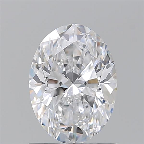1.2 carat D-SI1 Natūralus Oval Deimantas (1)