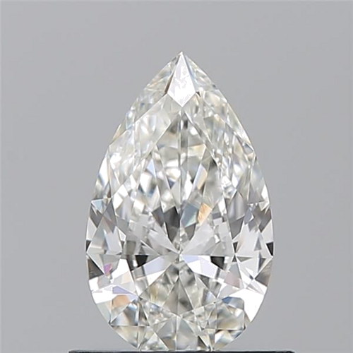 0.7 carat I-VS2 Natūralus Pear Deimantas (1)