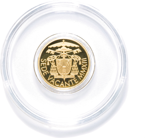 3 g Sede Vacante 2013 Vatican 10 euro gold coin (2)