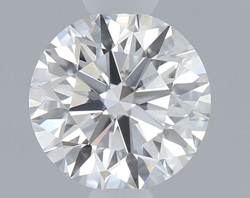 0.59 carat F-VVS2 Excellent cut Natūralus Round Deimantas (1)