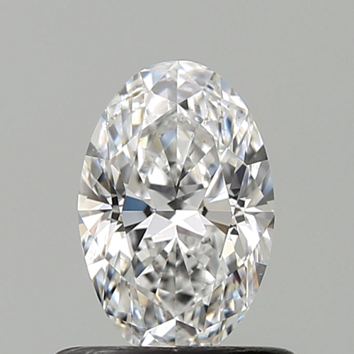 0.6 carat D-VS2 Natūralus Oval Deimantas (1)