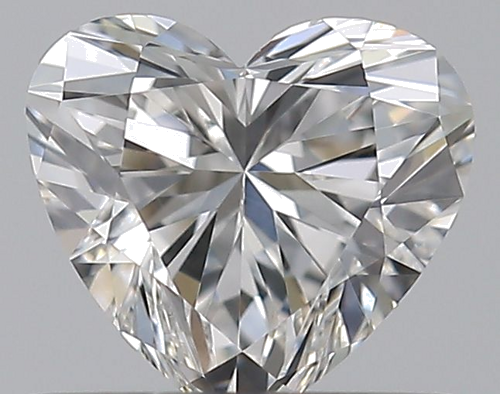 0.5 carat F-VS1 Natūralus Heart Deimantas (1)