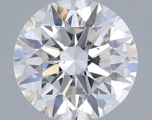 0.46 carat E-VS2 Excellent cut Natūralus Round Deimantas (1)