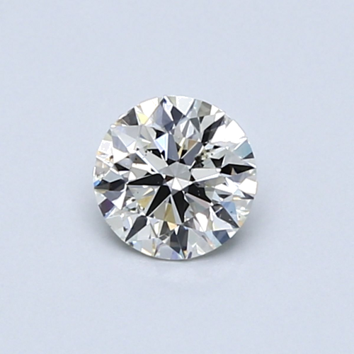 0.5 carat K-SI2 Very Good cut Natūralus Round Deimantas (1)