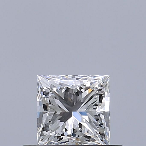 0.42 carat D-IF Natūralus Princess Deimantas (1)