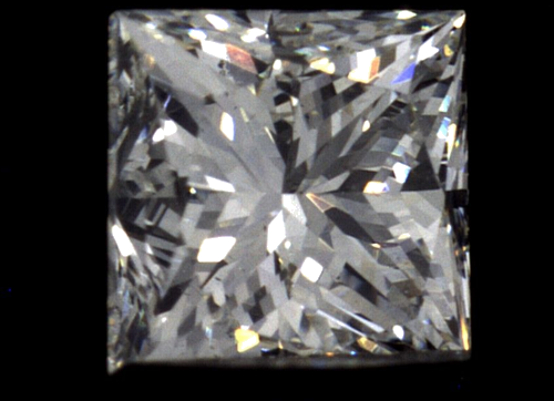 0.94 carat I-VS2 Natūralus Princess Deimantas (1)
