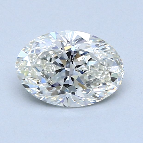 1.01 carat H-VS2 Natūralus Oval Deimantas (1)