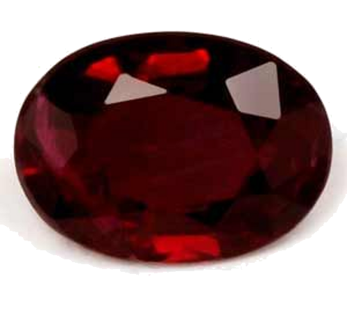 0.66 carat RED Oval Rubinas (1)