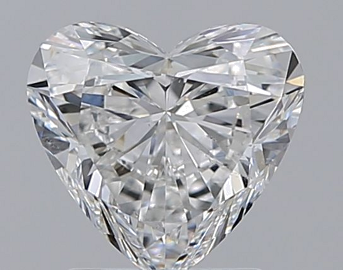 1.5 carat E-SI1 Natūralus Heart Deimantas (1)