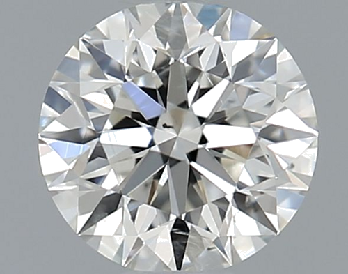 0.5 carat I-SI1 Excellent cut Natūralus Round Deimantas (1)