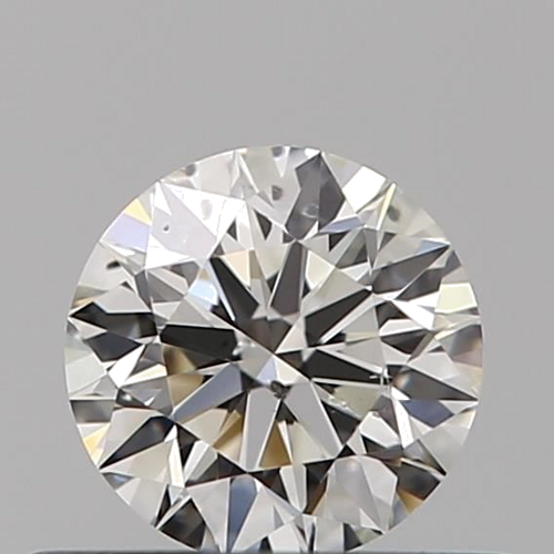 0.37 carat I-SI2 Excellent cut Natūralus Round Deimantas (1)